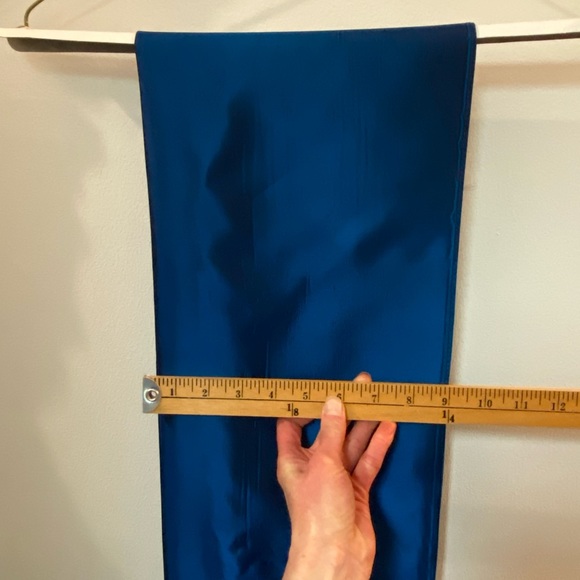 Grad dress, royal blue Faviana convertible lace-up back, sz 11/12 - Picture 11 of 12